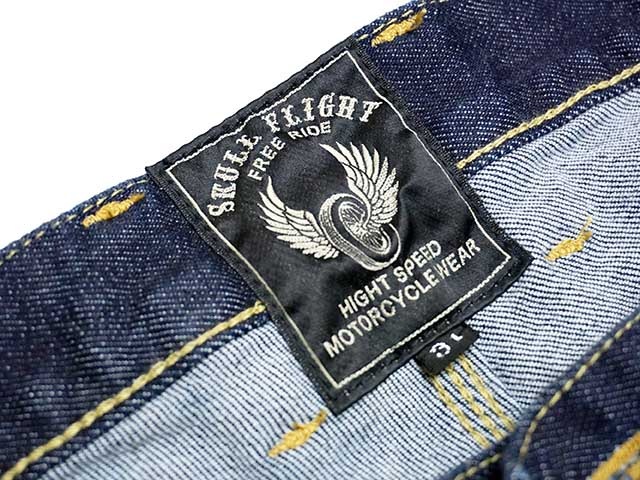 SKULL FLIGHT/ե饤ȡۡSS Pants Type6 Straight CutDouble Knee Stretch Denim/SSѥĥ6ȥ졼ȥåȡɥ֥ˡȥåǥ˥ɡ(ơ)<br>(CALIFORNIA LINE/ե˥饤)