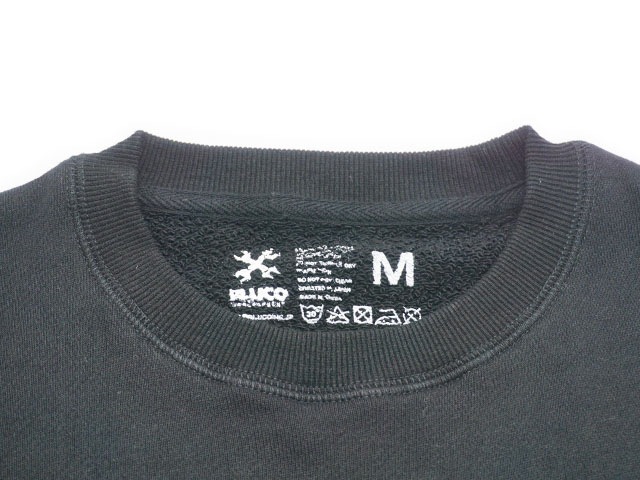 ��3����BLUCO/�֥륳��2024AW��Heavy Pile Sweat Shirts��COLLEGE��/�إ������ѥ��륹�����åȥ���ġɥ���å��ɡ�(145-13-012)