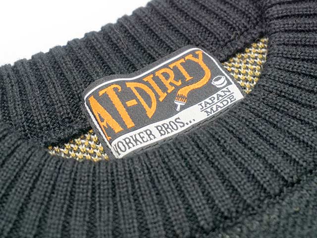 2AT-DIRTY/åȥƥ2024AWFlames Knit/ե쥤ॹ˥åȡ