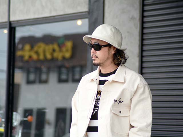 ��2����AT-DIRTY/���åȥ����ƥ�����2025SS��Herring Bone Fatigue Hat/�إ��ܡ���ե��ƥ������ϥåȡ�