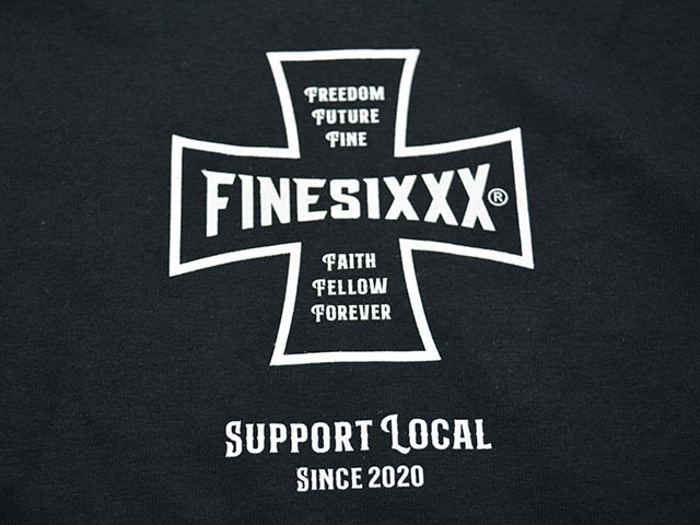 ��3����FINESIXXX/�ե����󥷥å�����2025SS��Fine Cross L/S Tee/�ե����󥯥������󥰥��꡼��Tee��(FS-2025SS-007)
