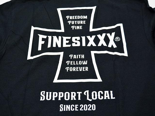 ��3����FINESIXXX/�ե����󥷥å�����2025SS��Fine Cross L/S Tee/�ե����󥯥������󥰥��꡼��Tee��(FS-2025SS-007)