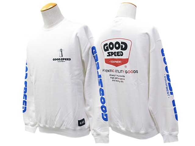 4GOODSPEED equipment/åɥԡɥåץȡ2025AWLight House C. Sweatshirt/饤ȥϥCåȥġ(GSE-wfv-CS-LH)