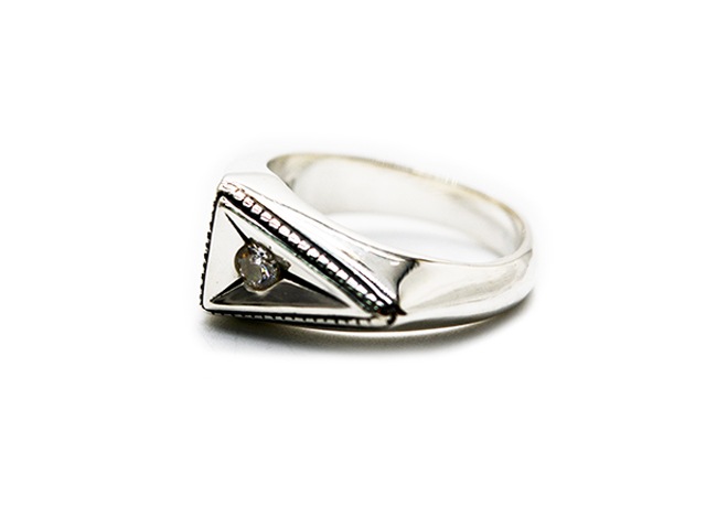 ��H��S/�������ե��������ۡ�TRIANGLE RING/�ȥ饤���󥰥��󥰡�(25HS-R-TR01-SV925)