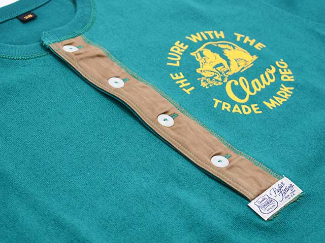 ��FREE WHEELERS/�ե꡼�ۥ����顼����2025FW�֡�THE LURE WITH THE CLAW"HENLEY NECKED L/S SHIRT/�ɥ����륢�����������������ɥإ�꡼�ͥå��ɥ��󥰥��꡼�֥���ġ�(2535005)