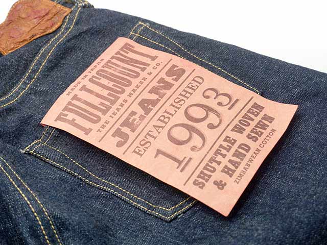 ��FULLCOUNT/�ե륫����ȡۡ�Wide Straight Denim Pants/�磻�ɥ��ȥ졼�ȥǥ˥�ѥ�ġ�(0105W/13.7oz)