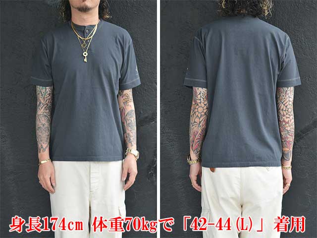 ��2����TWO MOON/�ȥ����ࡼ��ۡ�Henley Neck Tee/�إ�꡼�ͥå�Tee��(24223)