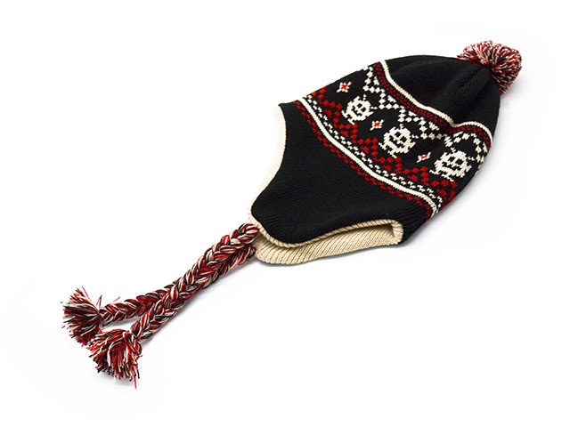 ��3����WEIRDO/���������ɡ�2025AW��LOOK INVADING EARMUFFS KNIT CAP/��å�����٥��ǥ��󥰥��䡼�ޥե˥åȥ���åס�(WRD99G04)