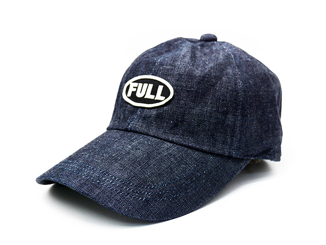 ��2����FULLCOUNT/�ե륫����ȡ�2026SS��Black FULL Wappen Denim Cap/�֥�å��ե��åڥ�ǥ˥७��åס�(6770-26)