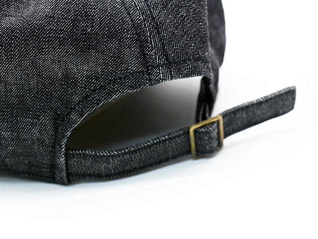 ��2����FULLCOUNT/�ե륫����ȡ�2026SS��Black FULL Wappen Denim Cap/�֥�å��ե��åڥ�ǥ˥७��åס�(6770-26)