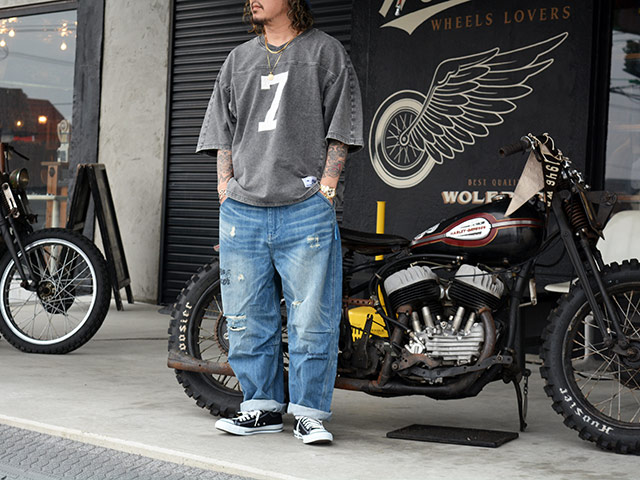 ��2����Liberaiders/��٥쥤��������2026SS��DENIM HOCKEY SHIRT/�ǥ˥�ۥå�������ġ�(73602)