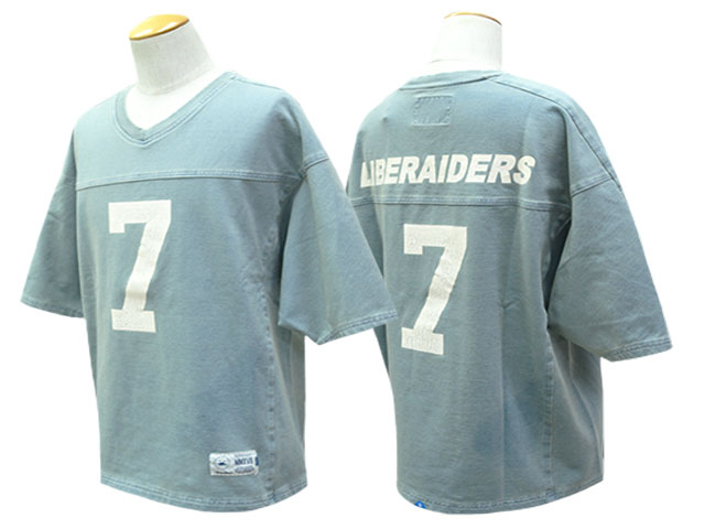 ��2����Liberaiders/��٥쥤��������2026SS��DENIM HOCKEY SHIRT/�ǥ˥�ۥå�������ġ�(73602)