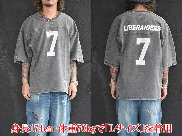 ��2����Liberaiders/��٥쥤��������2026SS��DENIM HOCKEY SHIRT/�ǥ˥�ۥå�������ġ�(73602)