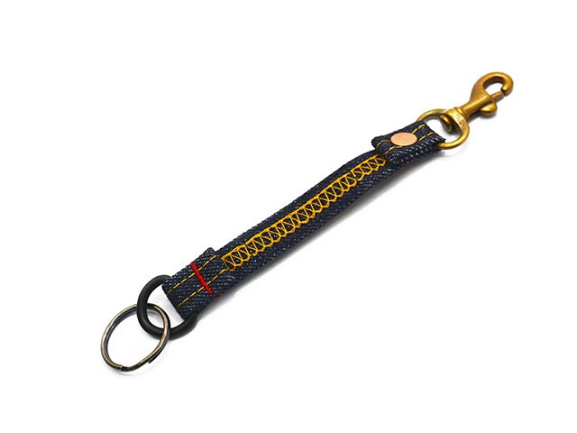 ��MISTER FREEDOM/�ߥ������ե꡼�����2026SS��Denim Loopy Key Chain/�ǥ˥�롼�ԡ��������������(SC02887)