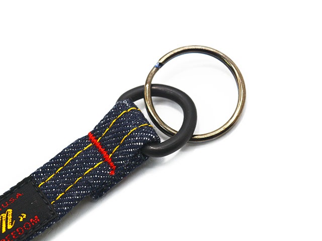��MISTER FREEDOM/�ߥ������ե꡼�����2026SS��Denim Loopy Key Chain/�ǥ˥�롼�ԡ��������������(SC02887)