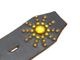 ��HTC(Hollywood Trading Company)/�������ƥ�������(�ϥꥦ�åɥȥ졼�ǥ��󥰥���ѥˡ�)�ۡ�Leather Studs Belt"Overlay Peanuts Snake��/�쥶�������å��٥�ȡɥ����С��쥤�ԡ��ʥåĥ��͡����ɡ�