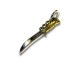 ��HWZN BROSS/�ϥ�����֥����ۡ�Bowie Knife Pendant Top/�ܥ����ʥ��եڥ����ȥȥåס�(Silver925��Brass)