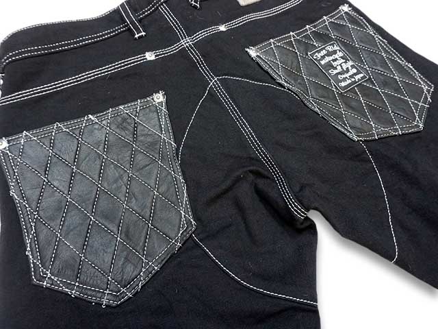 SKULL FLIGHT/スカルフライト】「SS Pants Type6 Straight Cut”Leather