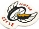 CLUMBER/СۡChain Stitch Embroidery PatchMOTORCYCLE/󥹥ƥå֥꡼ѥåɥ⡼ɡ