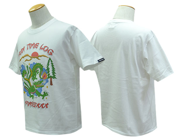 (30% OFF)��2����FINESIXXX/�ե����󥷥å�����2025SS��Thunderalley Collaboration Fun Time Log Spot Tee/����������쥤����ܥ졼�����ե��󥿥���������ݥå�Tee��(FSC-2025SS-001)