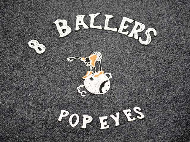 ��POP EYES/�ݥåץ�������2025AW��8 Ballers Jacket/�����ȥܡ��顼�����㥱�åȡ�(25AW-PPE-11)