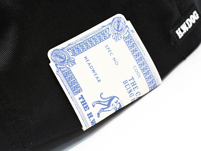 ��2����THE H.W.DOG&CO./�ɥå�����ɥ�����2026SS��HW Washed Bikers Cap/HW�����å���ɥХ�����������åס�(D-01130)
