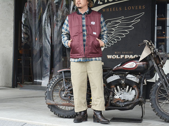 ��2����HWZN BROSS/�ϥ�����֥�����2026SS��DIRT TRACK Nylon Vest/�����ȥȥ�å��ʥ�����٥��ȡ�