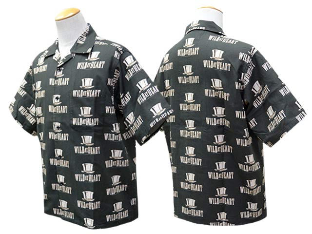 ��2����WILD AT HEART/�磻��ɥ��åȥϡ��ȡ�2026SS��Cotton Open Collar S/S Shirts��SILK HAT��/���åȥ󥪡��ץ󥫥顼���硼�ȥ��꡼�֥���ġɥ��륯�ϥåȡɡ�(8261011)
