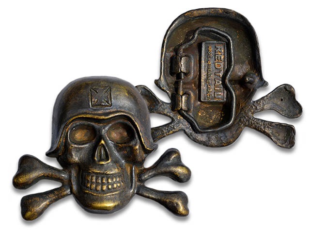 2RED TAiL/åɥƥLiH Skull Brass Buckle/LiH֥饹Хå()<br>(Vise//åɥơ/Х/̾Ų)