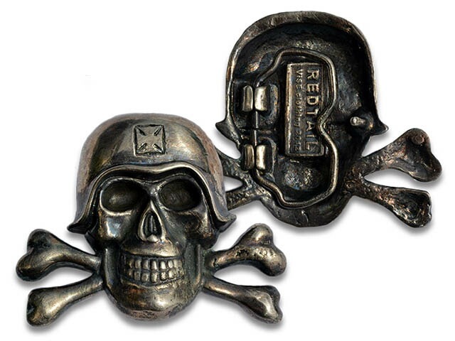 2RED TAiL/åɥƥLiH Skull Brass Buckle/LiH֥饹Хå()<br>(Vise//åɥơ/Х/̾Ų)