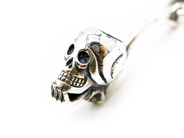 ��WEIRDO JEWELRY/���������ɥ��奨�꡼�ۡ�Skull Pipo Top/������ѥ��ݥȥåס�(Silver925)