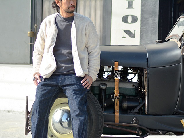 ��3����MOSSIR/�⥷�����2022AW��Fleece Cardigan��Crover Hiloft��/�ե꡼�������ǥ�����ɥ������С��ϥ����եȡɡ�(MOSW007)