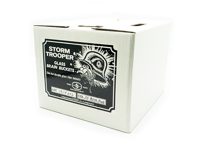 ��3����FREE WHEELERS/�ե꡼�ۥ����顼���ۡ�Glass Brain Buckets Helmet��STORM TROOPER��/���饹�֥쥤��Х��åĥإ��åȡɥ��ȡ���ȥ롼�ѡ��ɡ�(1319002)(���ᥫ��/�����ȥɥ�/�ߥ꥿�꡼/�ϡ��졼/�ۥåȥ��å�/WOLF PACK/����եѥå�)