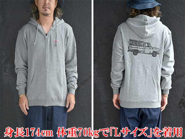 3BLUCO/֥륳2024AWHeavy Pile Sweat Zip HoodieTRUCK/إѥ륹åȥåץաǥɥȥåɡ(145-13-017)