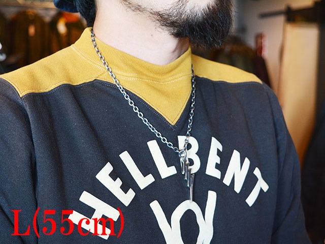 MAD CULT/マッドカルト】「5.3 Beans Punish Necklace Chain/5.3