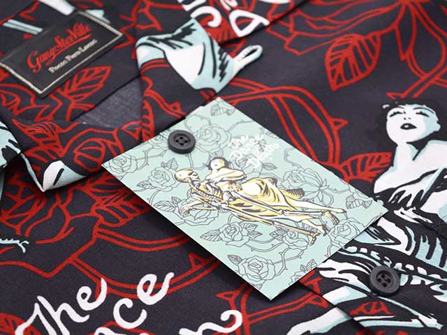 ��GANGSTERVILLE/����󥰥������ӥ��2025SS��Dance of Death L/S Shirts/���󥹥��֥ǥ����󥰥��꡼�֥���ġ�(GSV5104)