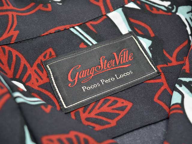 ��GANGSTERVILLE/����󥰥������ӥ��2025SS��Dance of Death L/S Shirts/���󥹥��֥ǥ����󥰥��꡼�֥���ġ�(GSV5104)