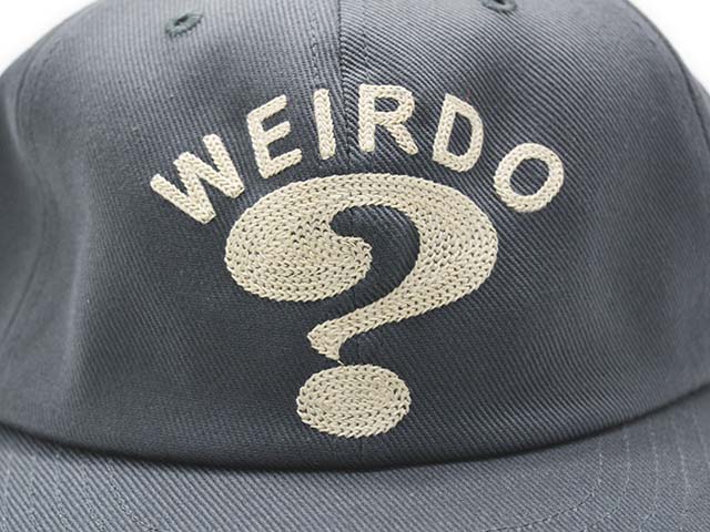 3WEIRDO/ɡ2025SSWEIRD? Baseball Cap/?١ܡ륭åס(WRD51G05)