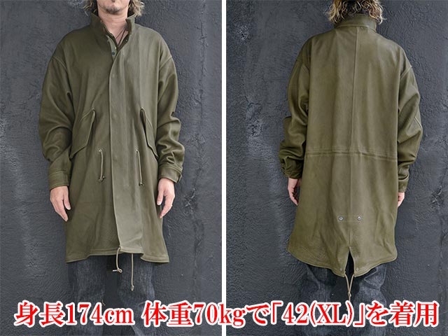 ��2����CWORKS by FINE CREEK&CO/��������� �Х� �ե����󥯥꡼������ɥ����ۡ�Deerskin Fishtail Parka��Ltail��/�ǥ���������ե��å���ƥ���ѡ����ɥ�ƥ���ɡ�(CWCO001)