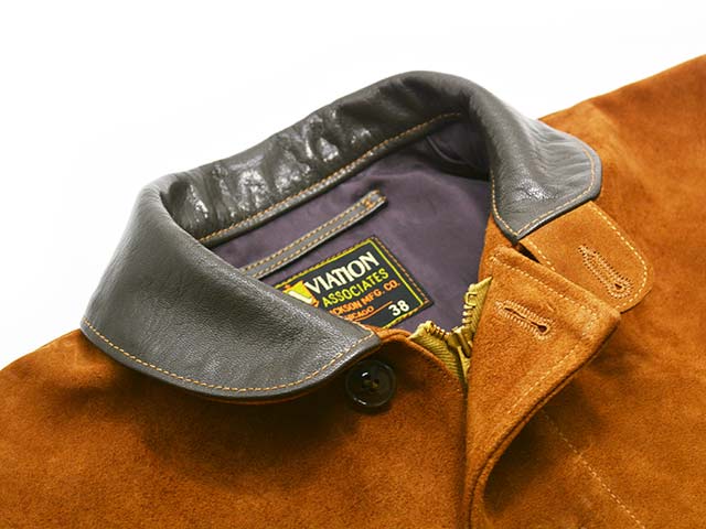 ��BUZZ RICKSON'S/�Х��ꥯ���󥺡ۡ�AVIATION ASSOCIATES N-1 HORSE SUEDE/���ӥ�������󥢥���������N-1�ۡ������������ɡ�(BR80666)