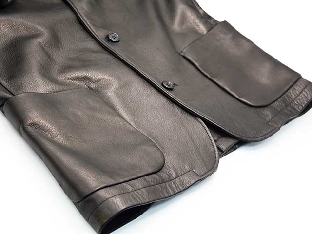 ��MOSSIR by FINE CREEK&CO/�⥷���� �Х� �ե����󥯥꡼������ɥ����ۡ�Washable Leather Tailored Jacket��PARENT��/�����å���֥�쥶���ơ��顼�ɥ��㥱�åȡɥѡ����ȡɡ�(MOJK011)
