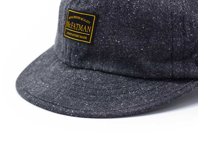 ��Mr.FATMAN/�ߥ������ե��åȥޥ��2026SS��Denim Short Brim Cap/�ǥ˥ॷ�硼�ȥ֥�७��åס�(5261007)