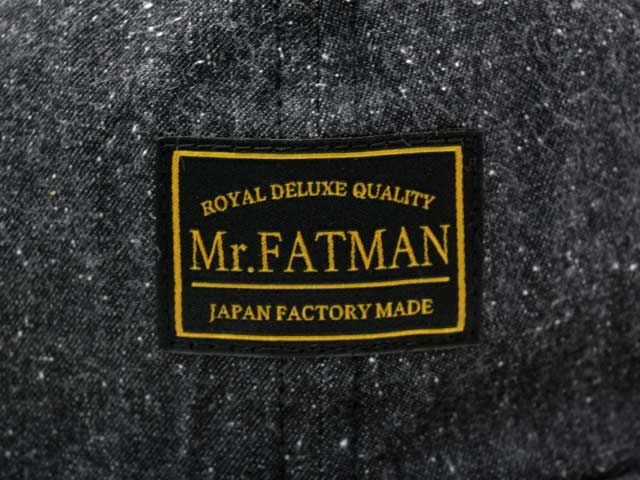 ��Mr.FATMAN/�ߥ������ե��åȥޥ��2026SS��Denim Short Brim Cap/�ǥ˥ॷ�硼�ȥ֥�७��åס�(5261007)