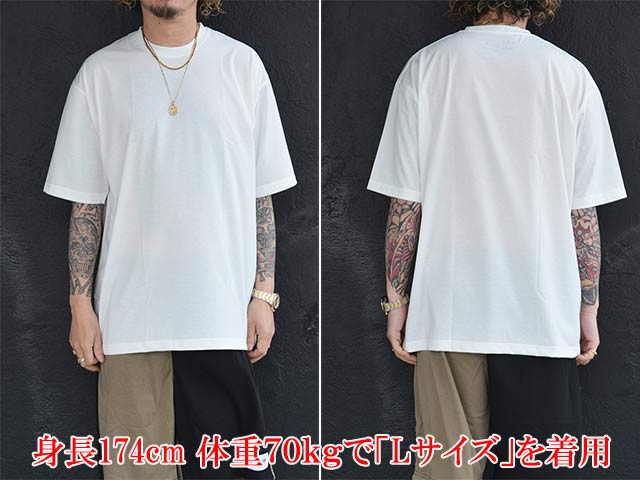 ��3����BLUCO/�֥륳��2026SS��2-Pack Over Size Function Tee/2�ѥå������С��������ե��󥯥����Tee��(163-22-036)