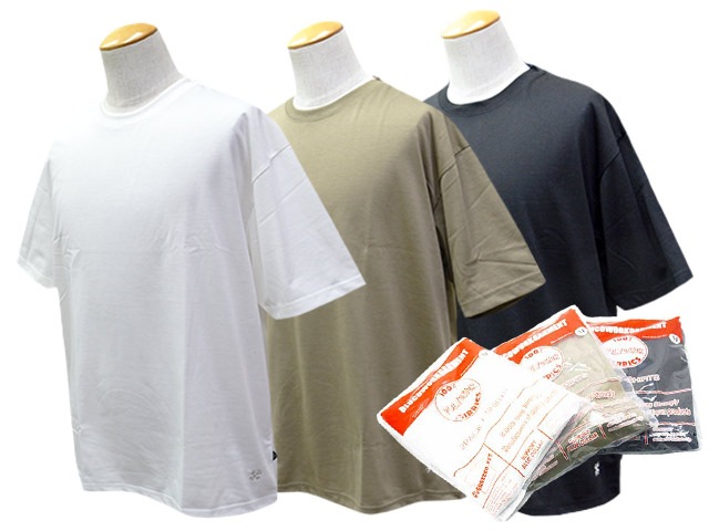 ��3����BLUCO/�֥륳��2026SS��2-Pack Over Size Function Tee/2�ѥå������С��������ե��󥯥����Tee��(163-22-036)