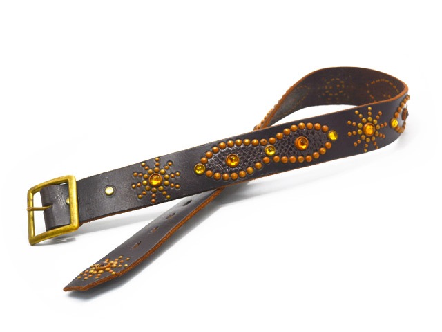 00s HTC PEANUTS leather studs belt ピーナッツ HTC(Hollywood Trading Company)/エイチティーシー(ハリウッド