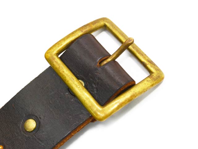 ��HTC(Hollywood Trading Company)/�������ƥ�������(�ϥꥦ�åɥȥ졼�ǥ��󥰥���ѥˡ�)�ۡ�Leather Studs Belt"Overlay Peanuts Snake��/�쥶�������å��٥�ȡɥ����С��쥤�ԡ��ʥåĥ��͡����ɡ�