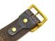 ��HTC(Hollywood Trading Company)/�������ƥ�������(�ϥꥦ�åɥȥ졼�ǥ��󥰥���ѥˡ�)�ۡ�Leather Studs Belt"Overlay Peanuts Snake��/�쥶�������å��٥�ȡɥ����С��쥤�ԡ��ʥåĥ��͡����ɡ�