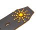 ��HTC(Hollywood Trading Company)/�������ƥ�������(�ϥꥦ�åɥȥ졼�ǥ��󥰥���ѥˡ�)�ۡ�Leather Studs Belt"Overlay Peanuts Snake��/�쥶�������å��٥�ȡɥ����С��쥤�ԡ��ʥåĥ��͡����ɡ�