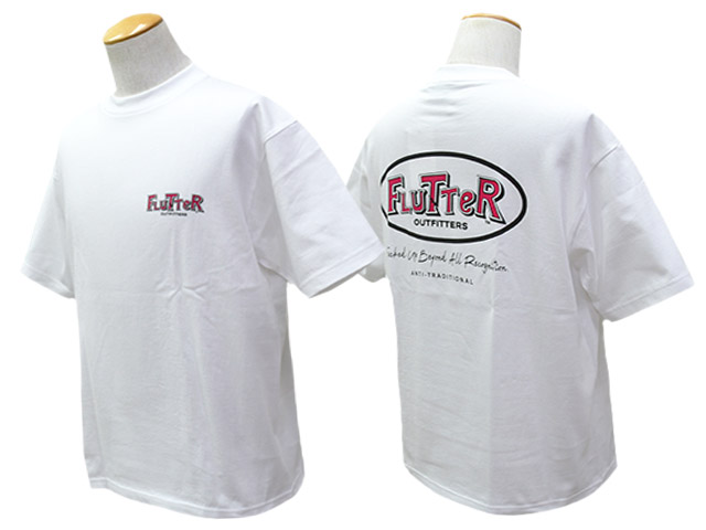 ��2����FLUTTER/�ե�å�����2026SS��7.1oz Oval Logo S/S Tee/7.1oz�����Х�������硼�ȥ��꡼��Tee��(FL26-SST002)